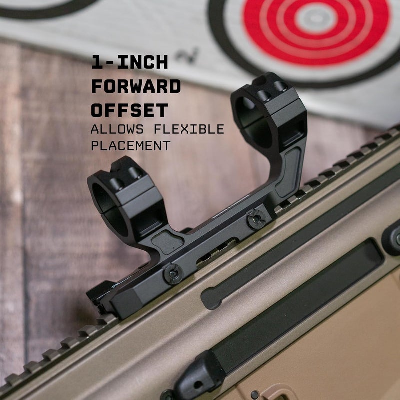Monstrum Defcon QD Scope Mount with Hypergrip Quick Detach - Image 4